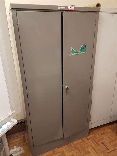 second hand steel stationery cupboards